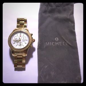 Michele Gold Watch