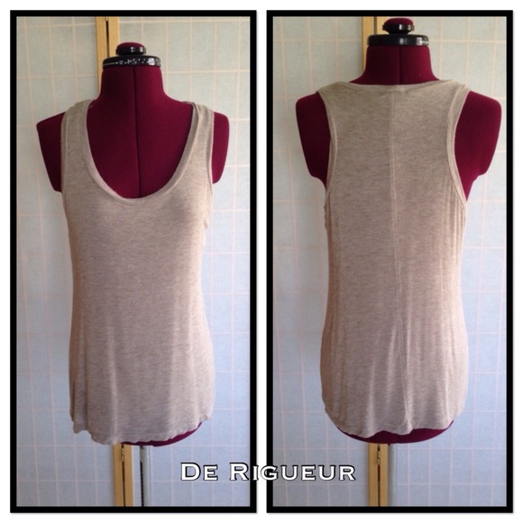 De Rigueur Tops - De Rigueur Racer Back Top HOLD