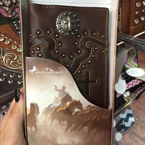 Men's Montana west bifold wallet