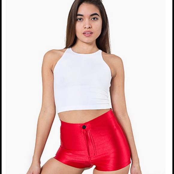 high waisted disco shorts