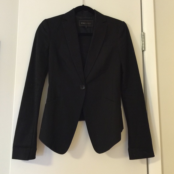 BCBG Maxazria black suit jacket size XXS