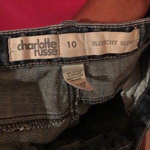 Charlotte Russe Slouchy Slim Jeans