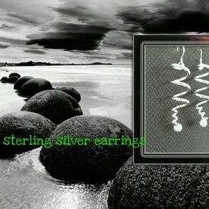 Sterling silver earrings
