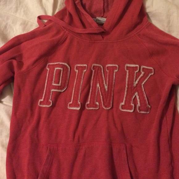 Red Victoria's Secret PINK hoodie - Picture 1 of 3