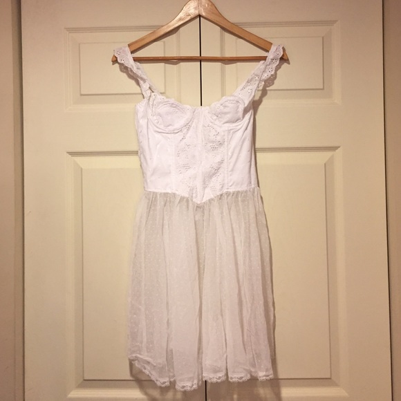 Victoria's Secret corset style babydoll slip