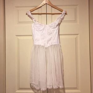 Victoria's Secret corset style babydoll slip