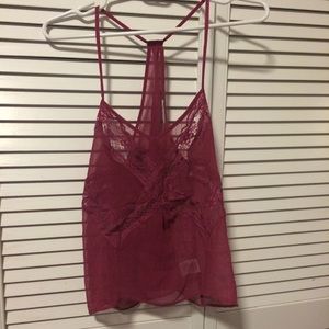 Kimchi Blue sheer tank top