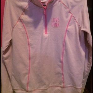 PINK half zip