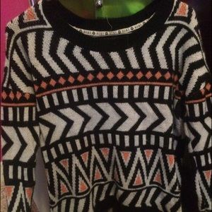 tribal sweater