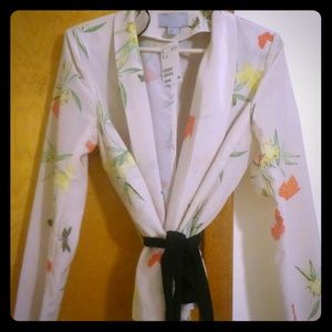 H&M Lightweight Floral Jacket