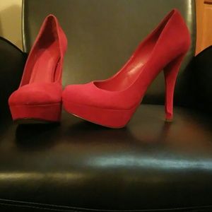 Red high heels