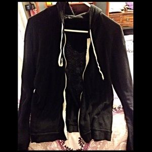 🏴🏳Brandy Melville 😎 Zip Up Hoodie 🏳🏴