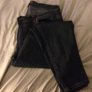 Forever 21+ denim.
