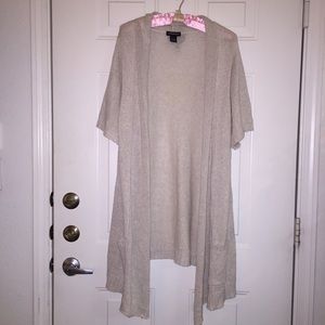 Knee length Duster sweater, NWOT