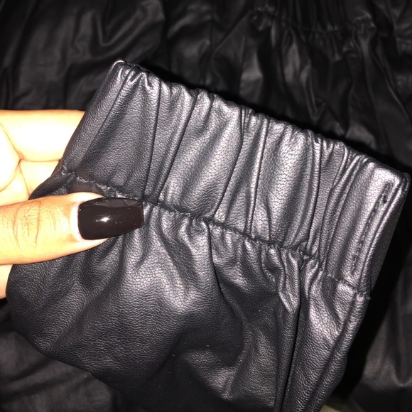 Leather joggers - Picture 2 of 3