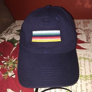 Brandy Melville rainbow strapback BNWT