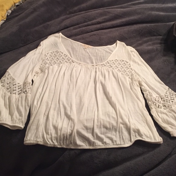 White long sleeve shirt