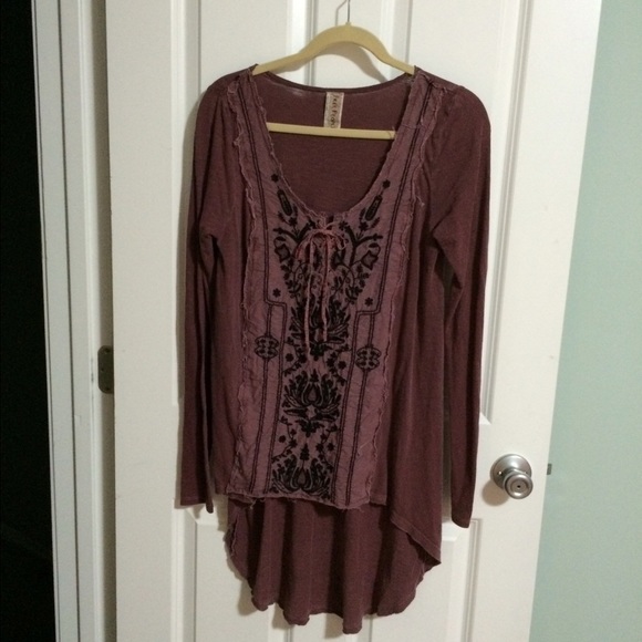 Free People Long Top