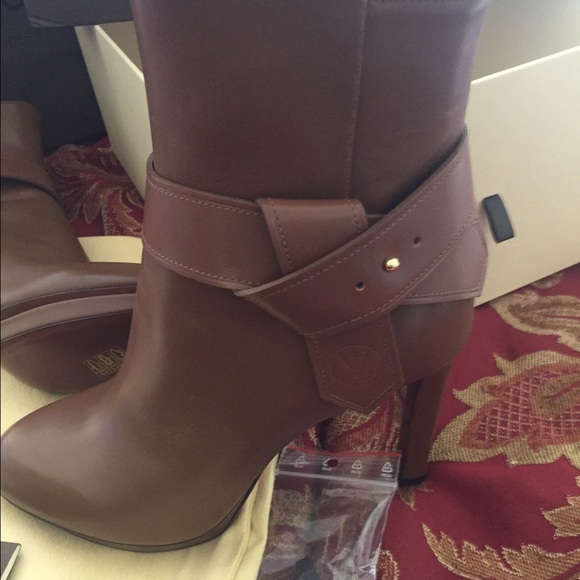 Louis Vuitton Ankle Brown Boots - Picture 2 of 3