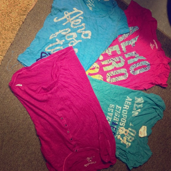 5 Aeropostale shirts!