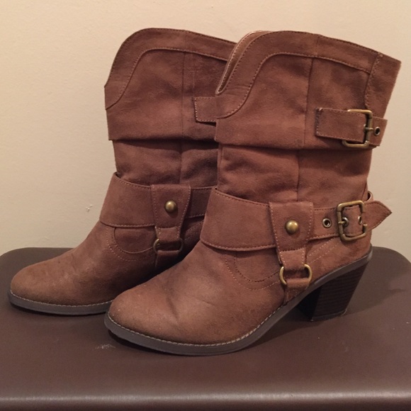 Light Brown Ankle Boots
