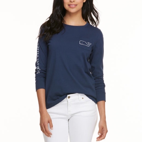 X-Small Navy Blue Vineyard Vine Shirt
