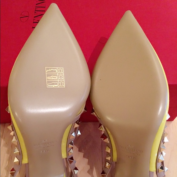 Valentino Rockstud Patent Slingbacks T.100 - Picture 3 of 4