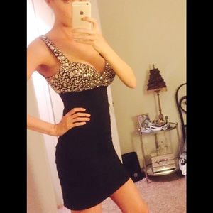 Beaded Bandage Dress *Sherri Hill*