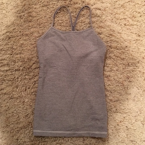 lululemon striped tank top