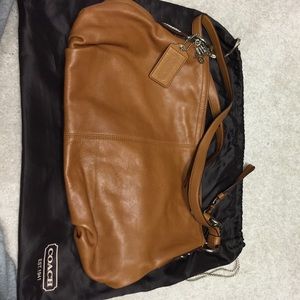 Coach Tan Leather Bag