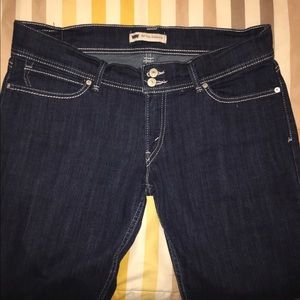 Levi's 524 super low jeans