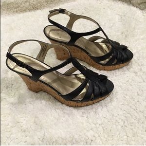 Black wedges Nichols soft size 8