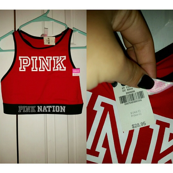 NWT PINK SPORTS BRA