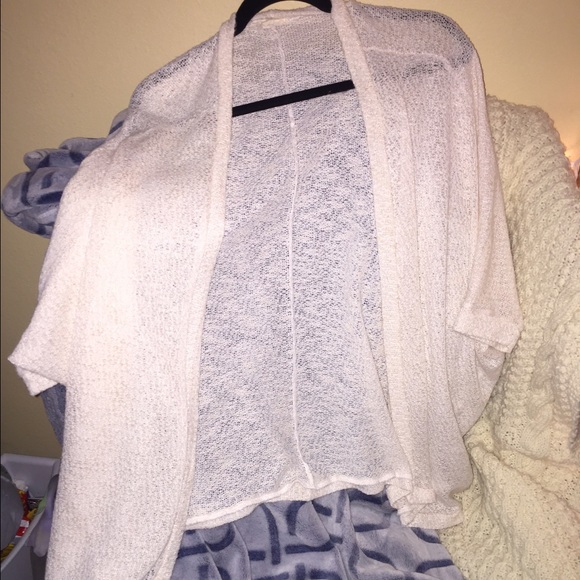 Ivory knitted Cardigan
