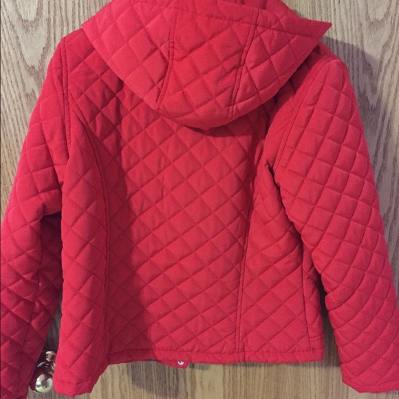 Red Calvin Klein jacket - Picture 3 of 4