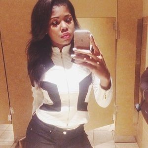 Black & white jacket