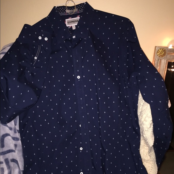 Express Men's Button Up