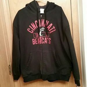 Cincinnati Bearcats Zip-up Hoodie