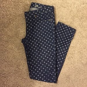 J. Crew Toothpick Jeans Sz. 26 Ankle