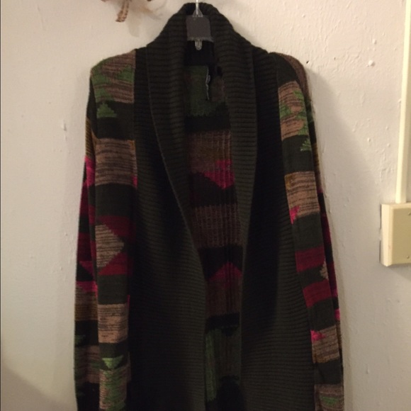 Aztec oversize sweater