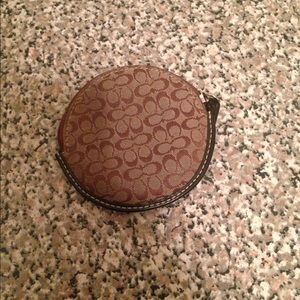 Coach coin case