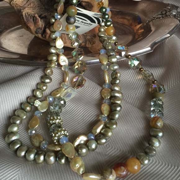 Zebra Jewelry - one of a kind, custom necklace - Picture 4 of 4