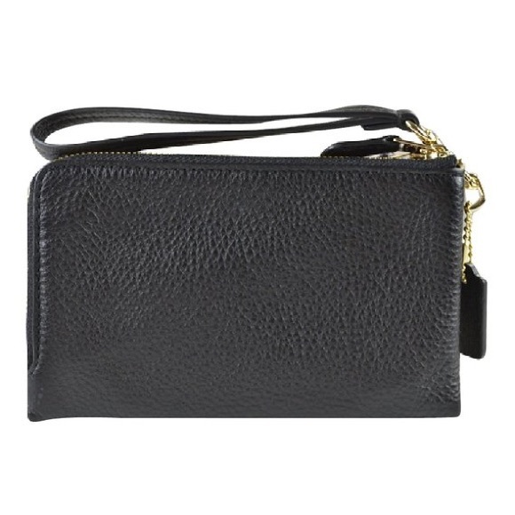 SOLD Coach Double Corner Zip - Picture 4 of 4