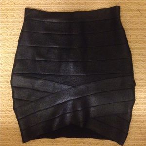 Black Bandage Skirt