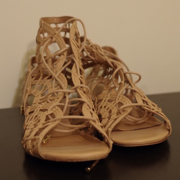 Joie Nude Renee Sandals Sz 37.5