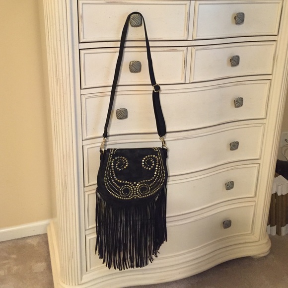 Imoshion Handbags - Studed Fringe purse