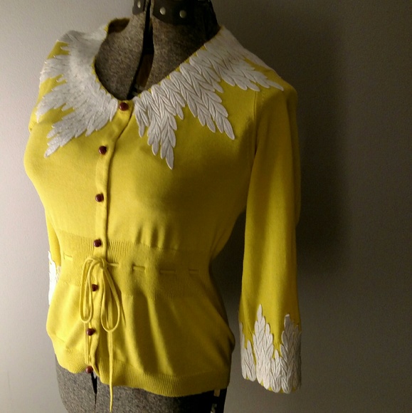 Anthropoligie Moth Sweater/Cardigan M