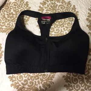 Under Armour Front Zip Sports Bra