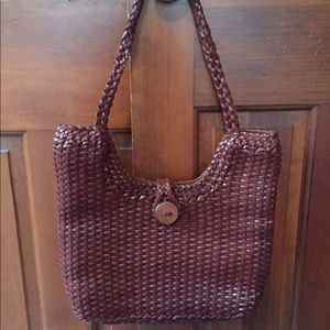 Original All Leather Cole Haan bag made in Italy