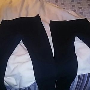 Two pair black leggings